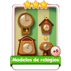 Modelos de relógios