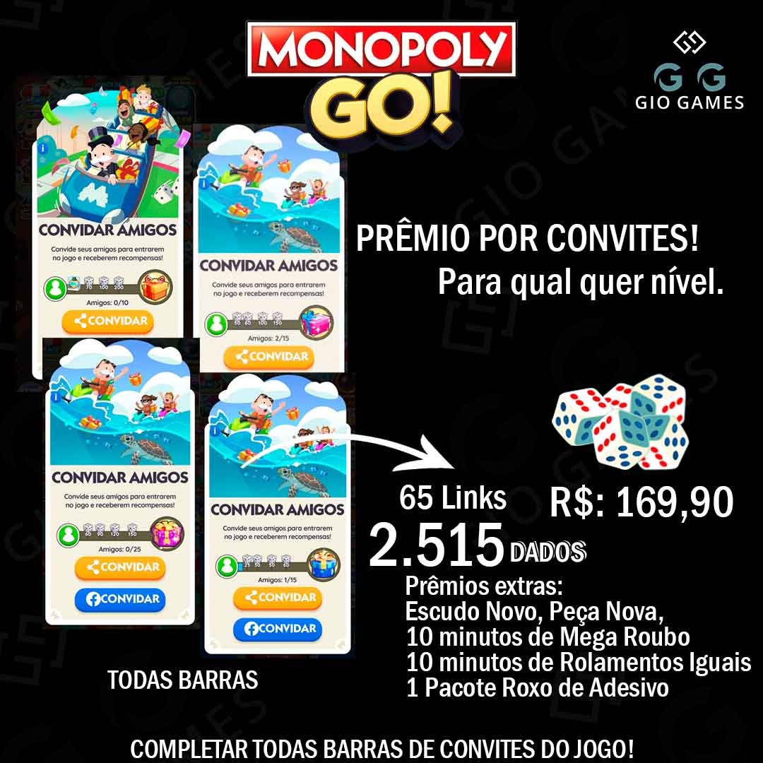 Todas Barras Completas (65 Links)Total 2.515 Dados + Extras 