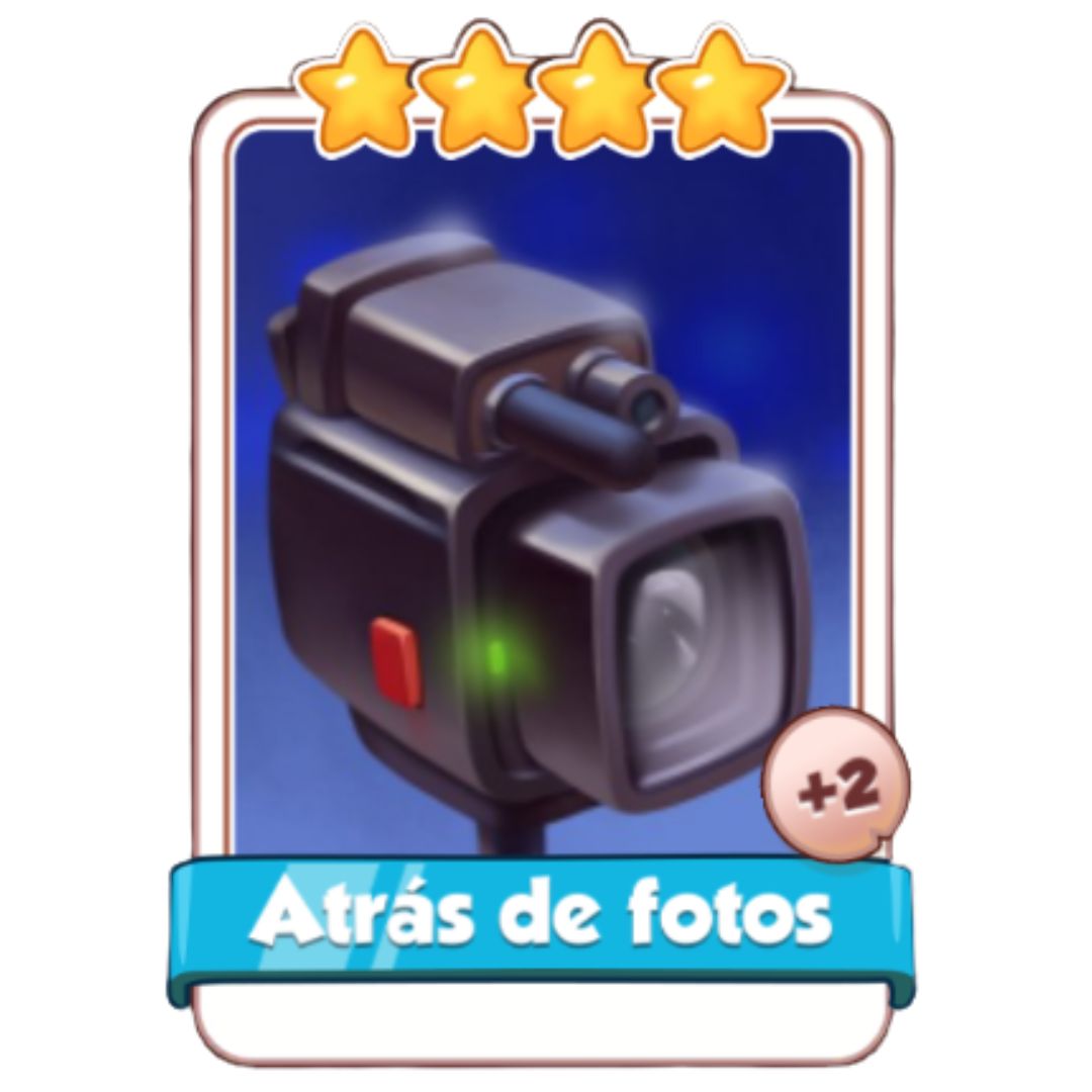 Atrás de fotos